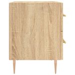 Casa si Gradina - Mobilier - Comode si corpuri - Noptiere - Noptiera, stejar sonoma, 40x35x47,5 cm, lemn compozit - Infinity.ro