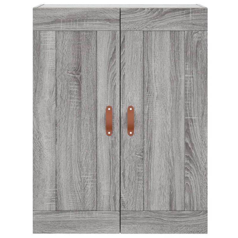 Casa si Gradina - Mobilier - Comode si corpuri - Comode - Dulap inalt, gri sonoma, 69,5x34x180 cm, lemn compozit - Infinity.ro