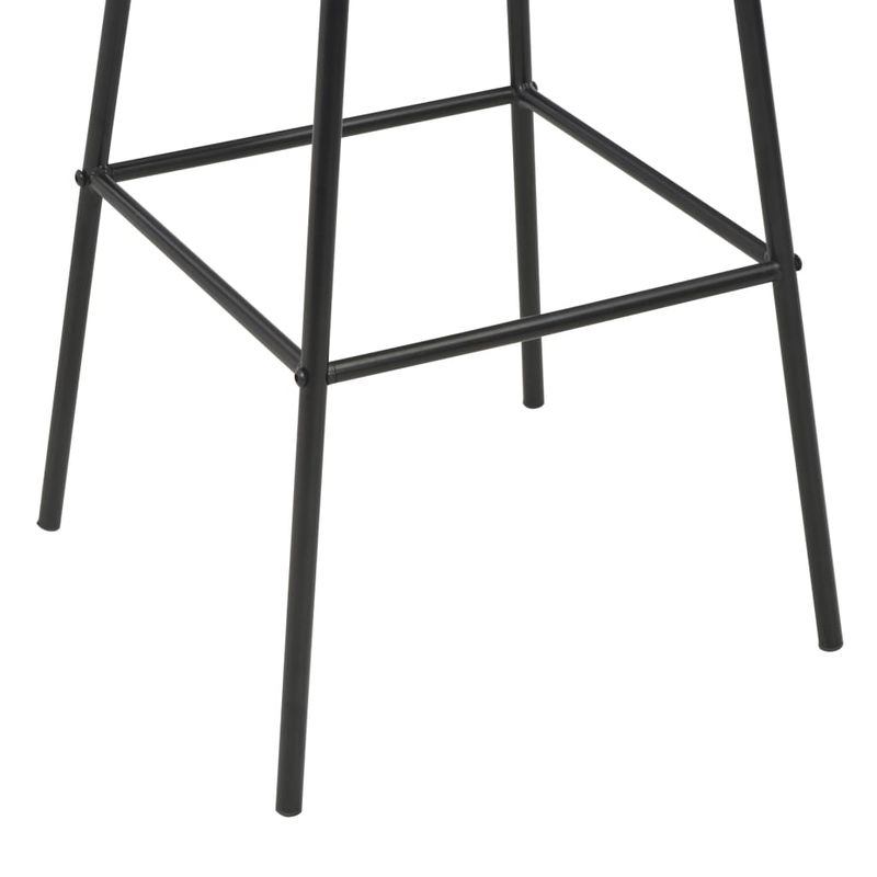 Casa si Gradina - Mobilier - Seturi de mobilier - Seturi bucatarie - Set mobilier de bar, 3 piese, maro-negru, otel - Infinity.ro