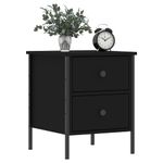 Casa si Gradina - Mobilier - Comode si corpuri - Noptiere - Noptiera, negru, 40x42x50 cm, lemn compozit - Infinity.ro