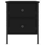 Casa si Gradina - Mobilier - Comode si corpuri - Noptiere - Noptiera, negru, 40x42x50 cm, lemn compozit - Infinity.ro
