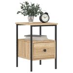 Casa si Gradina - Mobilier - Comode si corpuri - Noptiere - Noptiera, stejar sonoma, 34x36x50 cm, lemn compozit - Infinity.ro