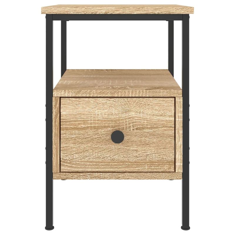 Casa si Gradina - Mobilier - Comode si corpuri - Noptiere - Noptiera, stejar sonoma, 34x36x50 cm, lemn compozit - Infinity.ro