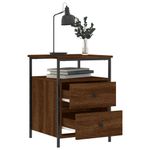 Casa si Gradina - Mobilier - Comode si corpuri - Noptiere - Noptiera, stejar maro, 44x45x60 cm, lemn compozit - Infinity.ro