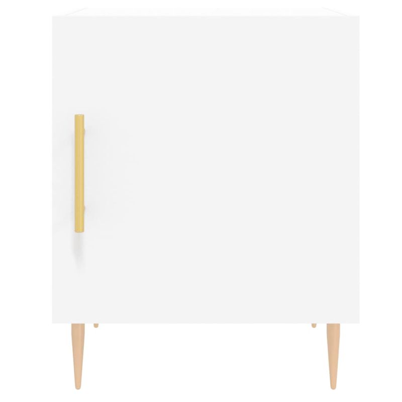 Casa si Gradina - Mobilier - Comode si corpuri - Noptiere - Noptiere, 2 buc., alb, 40x40x50 cm, lemn compozit - Infinity.ro