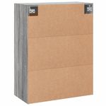 Casa si Gradina - Mobilier - Comode si corpuri - Comode - Dulapuri montate pe perete, 2 buc, gri Sonoma, lemn prelucrat - Infinity.ro
