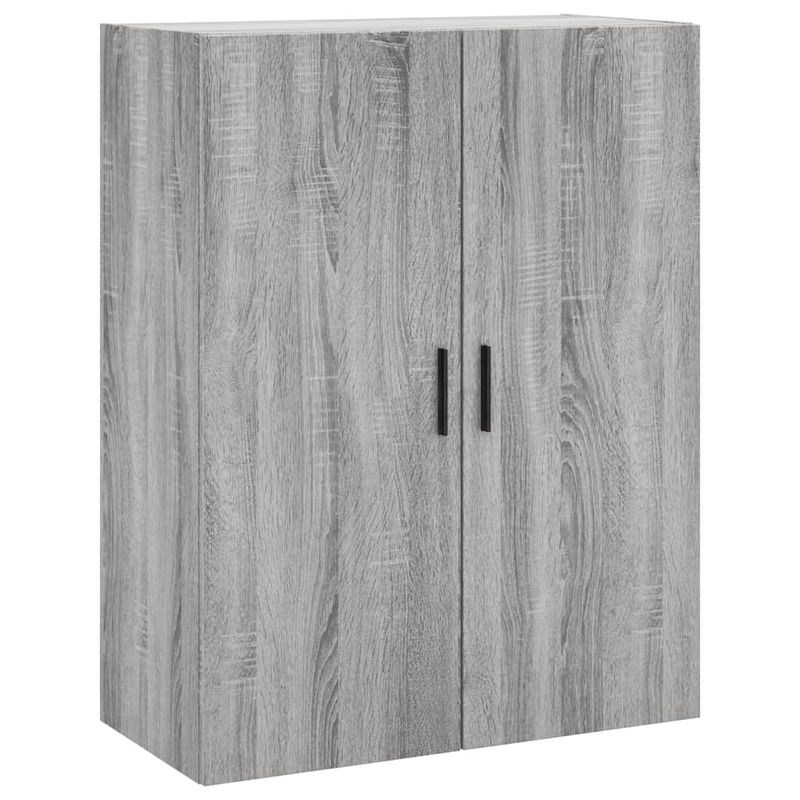 Casa si Gradina - Mobilier - Comode si corpuri - Comode - Dulap inalt, gri sonoma, 69,5x34x180 cm, lemn compozit - Infinity.ro