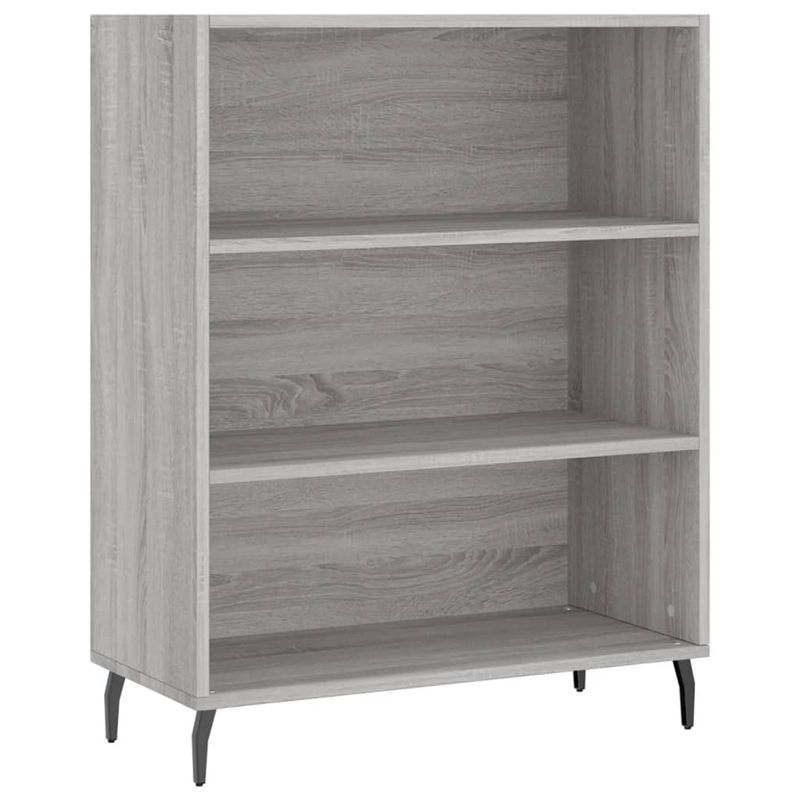 Casa si Gradina - Mobilier - Comode si corpuri - Comode - Dulap inalt, gri sonoma, 69,5x34x180 cm, lemn compozit - Infinity.ro