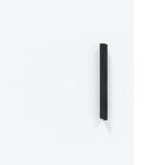Casa si Gradina - Mobilier - Comode si corpuri - Comode - Dulapuri cu montaj pe perete, 2 buc, alb, 69,5x34x90 cm, model negru cu canelură - Infinity.ro