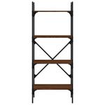 Casa si Gradina - Mobilier - Biblioteci si rafturi - Biblioteci - Biblioteca cu 4 niveluri, stejar maro, 56x31,5x138,5 cm, lemn - Infinity.ro