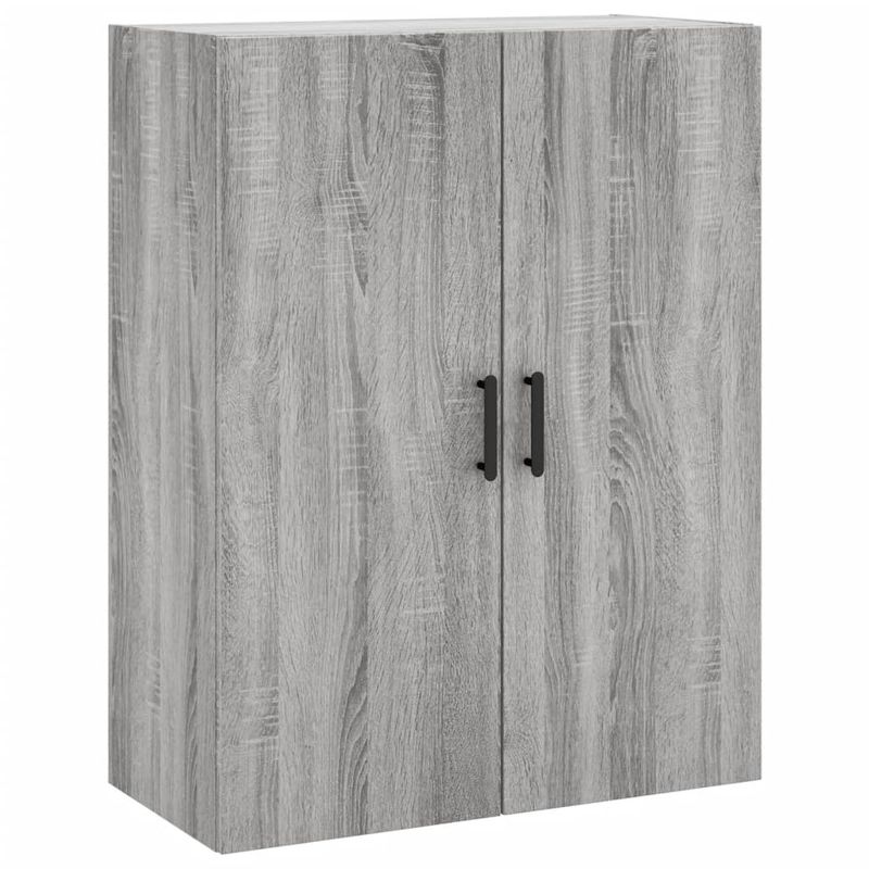 Casa si Gradina - Mobilier - Comode si corpuri - Comode - Dulap inalt, gri sonoma, 69,5x34x180 cm, lemn compozit - Infinity.ro