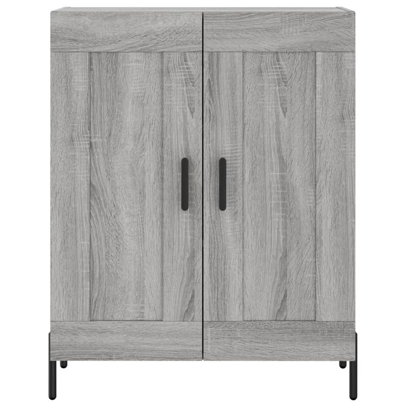 Casa si Gradina - Mobilier - Comode si corpuri - Comode - Dulap inalt, gri sonoma, 69,5x34x180 cm, lemn compozit - Infinity.ro