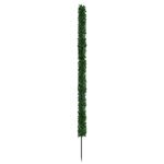 Casa si Gradina - Decoratiuni - Decoratiuni de sezon - Decoratiune brad cu lumini de Crăciun cu tarusi, 80 LED, 60 cm, model cu panglică - Infinity.ro