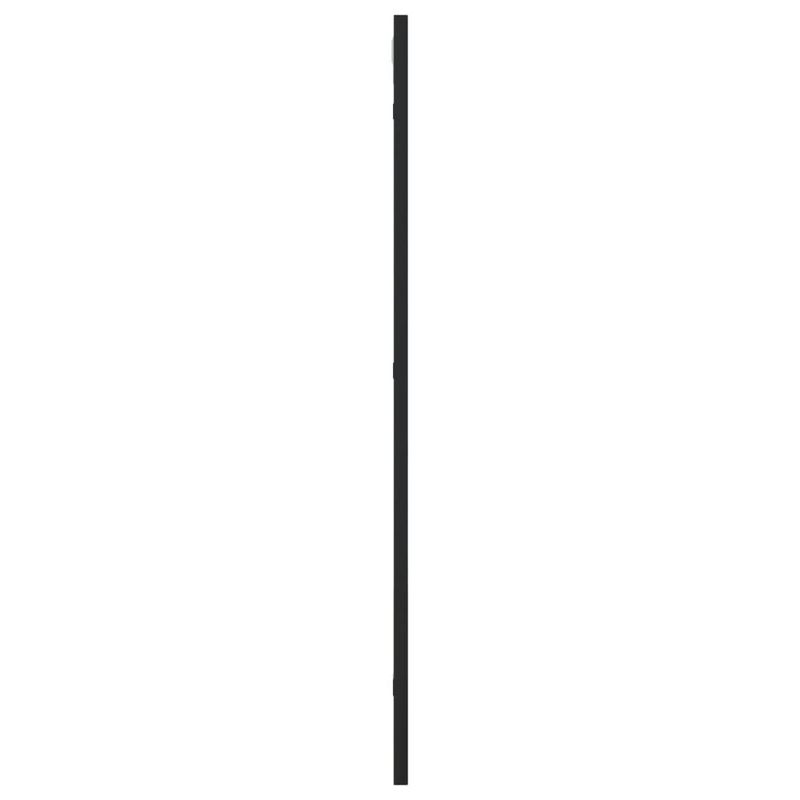 Casa si Gradina - Decoratiuni - Oglinzi - Oglinda de perete, negru, 40x80 cm, dreptunghiulara, fier - Infinity.ro