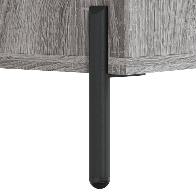 Casa si Gradina - Mobilier - Comode si corpuri - Comode - Dulap inalt, gri sonoma, 34,5x34x180 cm, lemn prelucrat - Infinity.ro