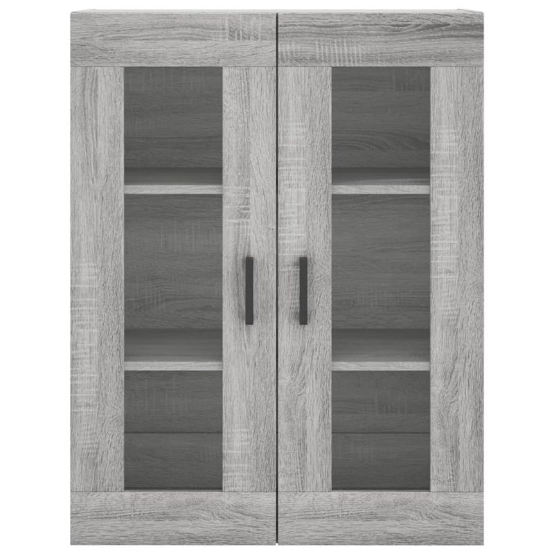 Casa si Gradina - Mobilier - Comode si corpuri - Comode - Dulap inalt, gri sonoma, 69,5x34x180 cm, lemn compozit - Infinity.ro