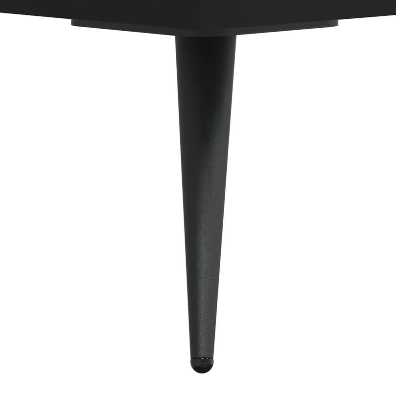 Casa si Gradina - Mobilier - Comode si corpuri - Comode - Dulap inalt, negru, 34,5x34x180 cm, lemn prelucrat - Infinity.ro