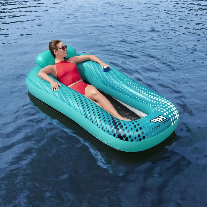 Jucarii, Copii si Bebe - Jucarii si jocuri - Jucarii de exterior - Saltele si mingi pentru plaja - Bestway Sezlong plutitor Hydro Force Sol Venture albastru 188x109 cm - Infinity.ro