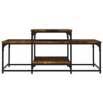 Casa si Gradina - Mobilier - Mese si birouri - Masute de cafea - Masuta de cafea, stejar afumat, 102x60x45 cm, lemn prelucrat - Infinity.ro