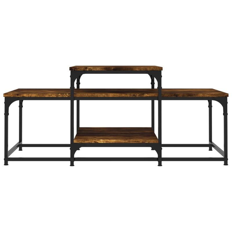 Casa si Gradina - Mobilier - Mese si birouri - Masute de cafea - Masuta de cafea, stejar afumat, 102x60x45 cm, lemn prelucrat - Infinity.ro