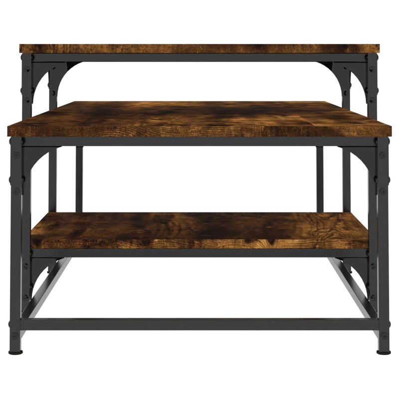 Casa si Gradina - Mobilier - Mese si birouri - Masute de cafea - Masuta de cafea, stejar afumat, 102x60x45 cm, lemn prelucrat - Infinity.ro