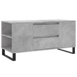 Casa si Gradina - Mobilier - Mese si birouri - Masute de cafea - Masuta de cafea, gri beton, 102x44,5x50 cm, lemn prelucrat - Infinity.ro