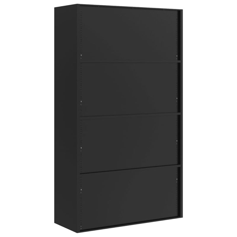 Casa si Gradina - Constructii - Depozitare, transport si protectie - Rafturi, fisete si vestiare - Fiset, negru, 105x40x180 cm, otel - Infinity.ro