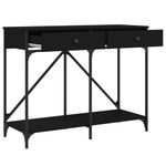 Casa si Gradina - Mobilier - Comode si corpuri - Console - Masuta consola, negru, 100x39x78,5 cm, lemn compozit - Infinity.ro
