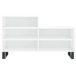 Casa si Gradina - Mobilier - Organizare si depozitare - Organizator incaltaminte - Pantofar, alb extralucios, 102x36x60 cm, lemn compozit - Infinity.ro