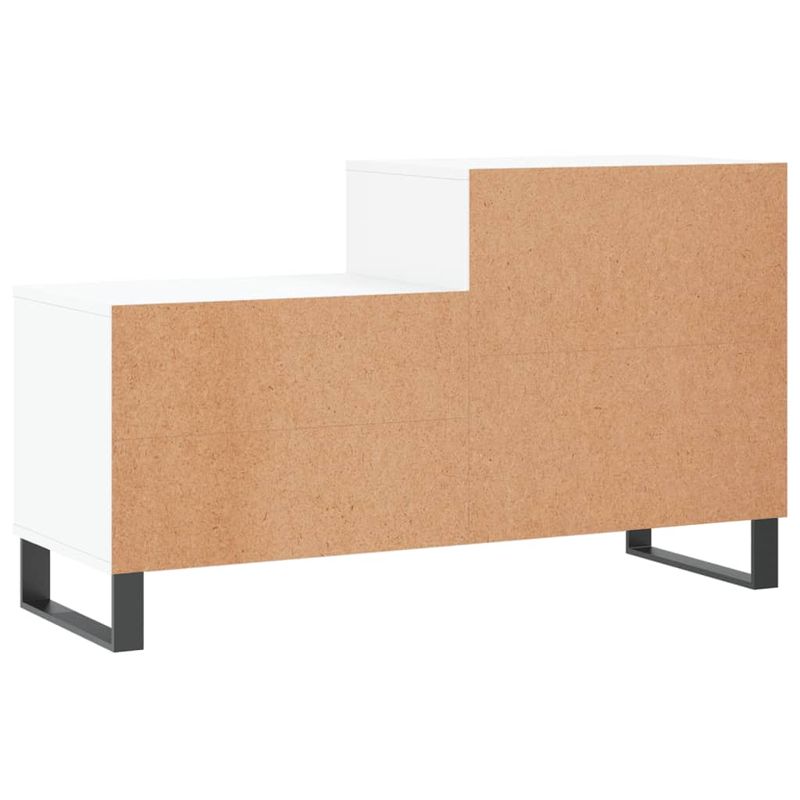 Casa si Gradina - Mobilier - Organizare si depozitare - Organizator incaltaminte - Pantofar, alb extralucios, 102x36x60 cm, lemn compozit - Infinity.ro