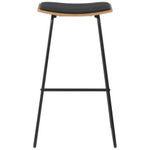 Casa si Gradina - Mobilier - Seturi de mobilier - Seturi bucatarie - Set mobilier de bar, 3 piese, negru, otel - Infinity.ro