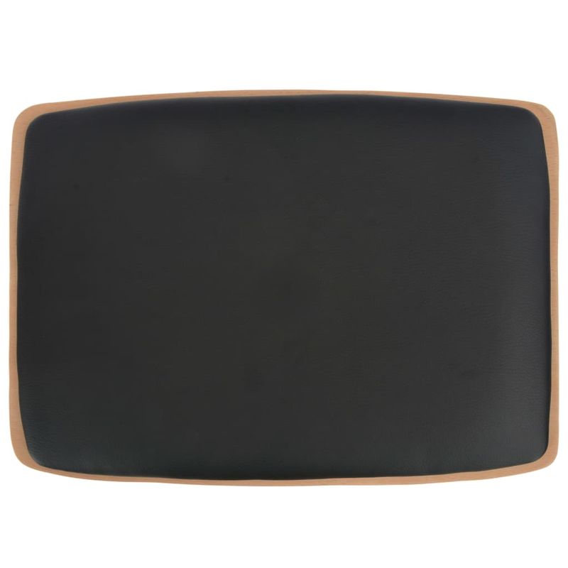 Casa si Gradina - Mobilier - Seturi de mobilier - Seturi bucatarie - Set mobilier de bar, 3 piese, negru, otel - Infinity.ro