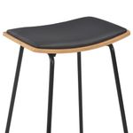 Casa si Gradina - Mobilier - Seturi de mobilier - Seturi bucatarie - Set mobilier de bar, 3 piese, negru, otel - Infinity.ro