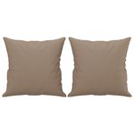 Casa si Gradina - Mobilier - Canapele si coltare - Canapele - Canapea cu 2 locuri cu pernute, cappuccino, 140 cm, piele eco. - Infinity.ro