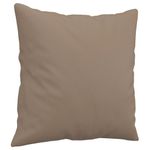 Casa si Gradina - Mobilier - Canapele si coltare - Canapele - Canapea cu 2 locuri cu pernute, cappuccino, 140 cm, piele eco. - Infinity.ro