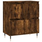 Casa si Gradina - Mobilier - Comode si corpuri - Comode - Servante, 2 buc., stejar afumat, lemn prelucrat - Infinity.ro