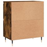 Casa si Gradina - Mobilier - Comode si corpuri - Comode - Servante, 2 buc., stejar afumat, lemn prelucrat - Infinity.ro