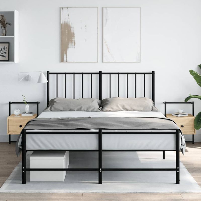 Casa si Gradina - Mobilier - Comode si corpuri - Noptiere - Noptiere de perete, 2 buc., stejar sonoma, 35x30x51 cm, lemn - Infinity.ro