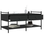 Casa si Gradina - Mobilier - Mese si birouri - Masute de cafea - Masuta de cafea, negru, 99x50x50 cm, lemn prelucrat - Infinity.ro