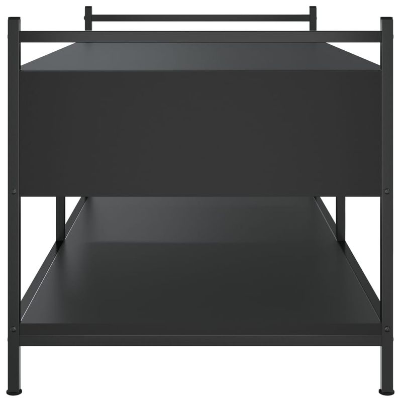 Casa si Gradina - Mobilier - Mese si birouri - Masute de cafea - Masuta de cafea, negru, 99x50x50 cm, lemn prelucrat - Infinity.ro