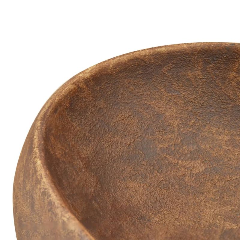 Casa si Gradina - Sanitare - Lavoar baie si accesorii - Lavoare si piedestale - Lavoar de blat, maro, 59x40x15 cm, ceramica, oval - Infinity.ro