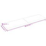 Casa si Gradina - Mobilier - Mobilier baie - Blaturi baie - Blat de baie, maro deschis, 200x50x(2-6) cm, lemn masiv tratat - Infinity.ro