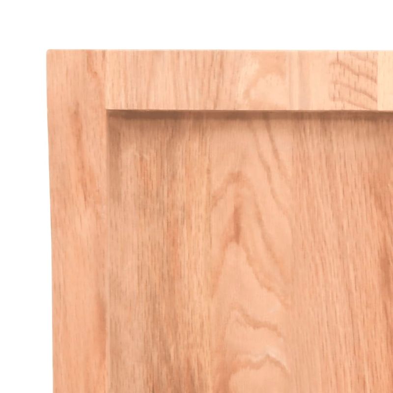 Casa si Gradina - Mobilier - Mobilier baie - Blaturi baie - Blat de baie, maro deschis, 200x50x(2-6) cm, lemn masiv tratat - Infinity.ro
