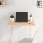 Casa si Gradina - Constructii - Lemn constructii - Placi lemn - Blat de masa, 60x60x2 cm, lemn masiv de stejar netratat - Infinity.ro