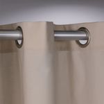 Casa si Gradina - Sanitare - Cazi si cabine de dus - Paravane si usi - Sealskin Perdea de dus Coloris, ecru, 180x200 cm - Infinity.ro