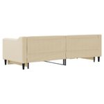 Casa si Gradina - Mobilier - Paturi si accesorii - Paturi - Pat de zi cu extensie, crem, 80x200 cm, textil - Infinity.ro
