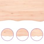 Casa si Gradina - Mobilier - Mobilier baie - Blaturi baie - Blat de baie, 60x30x(2-4) cm, lemn masiv netratat - Infinity.ro