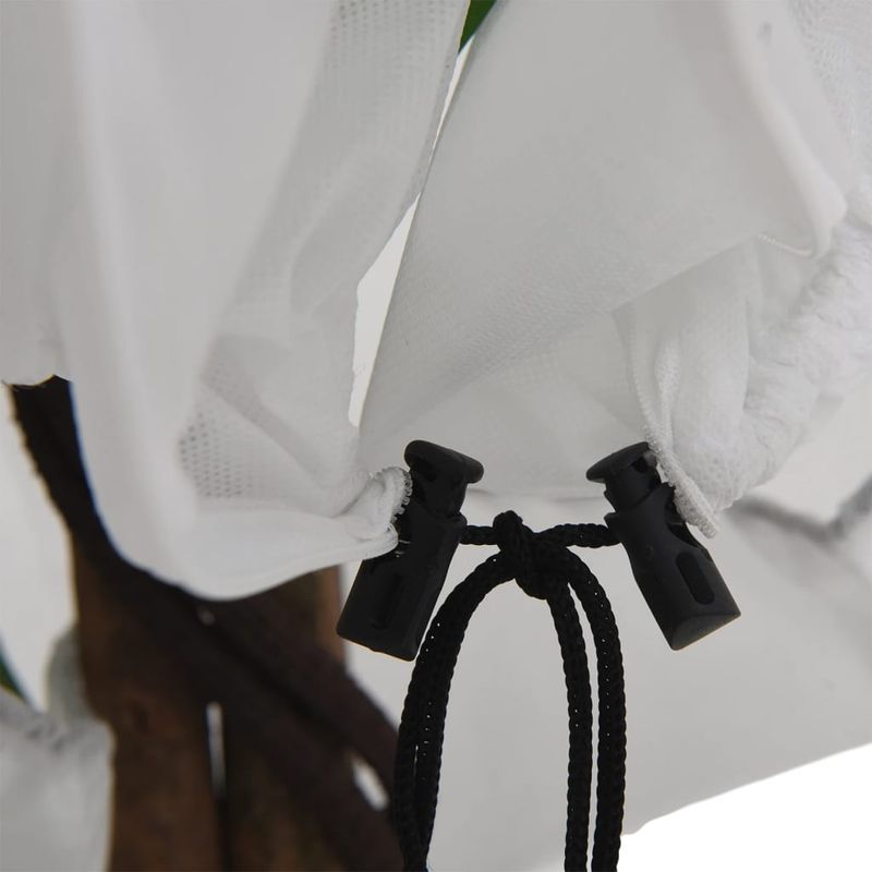 Casa si Gradina - Gradinarit si plante - Unelte gradinarit - Accesorii pentru unelte gradinarit - Huse pentru plante fleece cu fermoar 4 buc. 70 g/m² 1,2x1,8 m - Infinity.ro