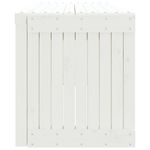 Casa si Gradina - Gradina si terasa - Mobilier exterior - Bancute de gradina - Banca gradina extensibila alb, 212,5x40,5x45 cm, lemn masiv pin - Infinity.ro