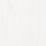 Casa si Gradina - Gradina si terasa - Mobilier exterior - Bancute de gradina - Banca gradina extensibila alb, 212,5x40,5x45 cm, lemn masiv pin - Infinity.ro